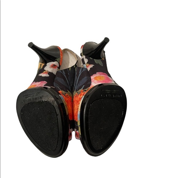 Nine West Floral High Heel Shoes Size 7 1/2 Med - Picture 5 of 5